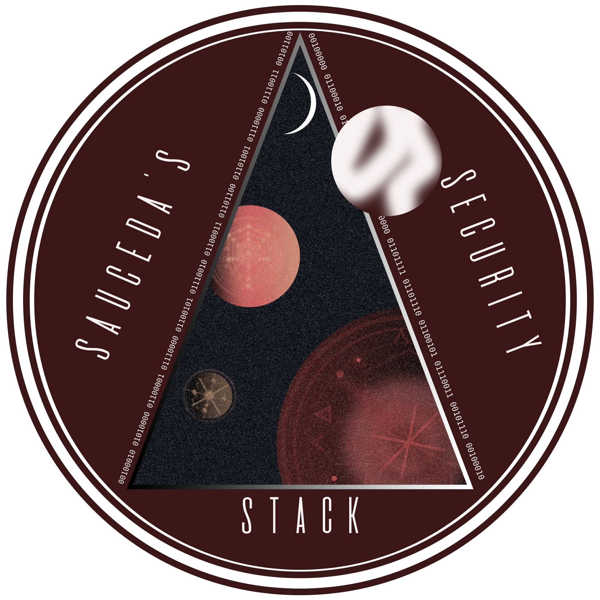 Sauceda's Security Stack logo