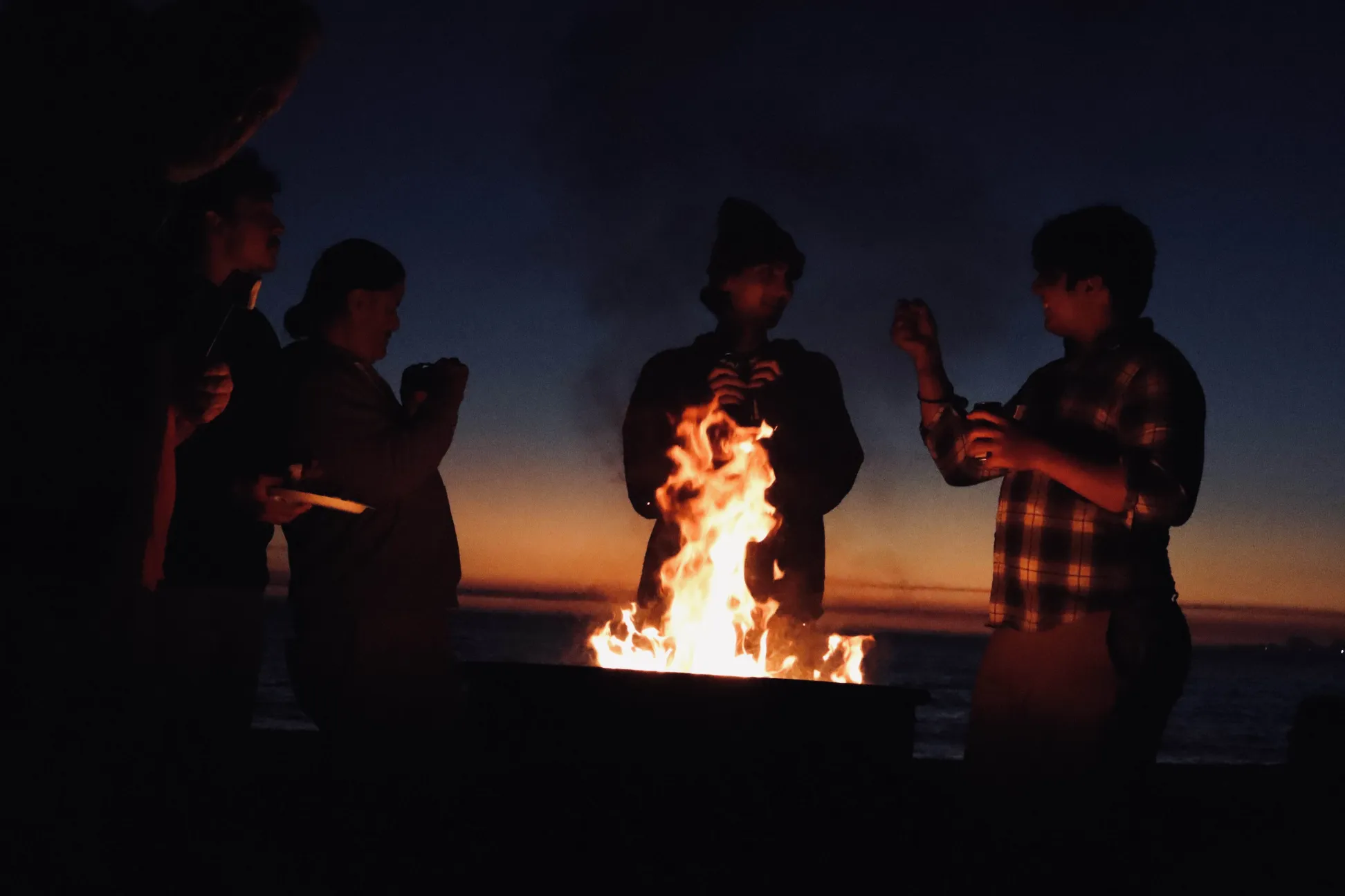 A picture taken during CS404's bonfire night.