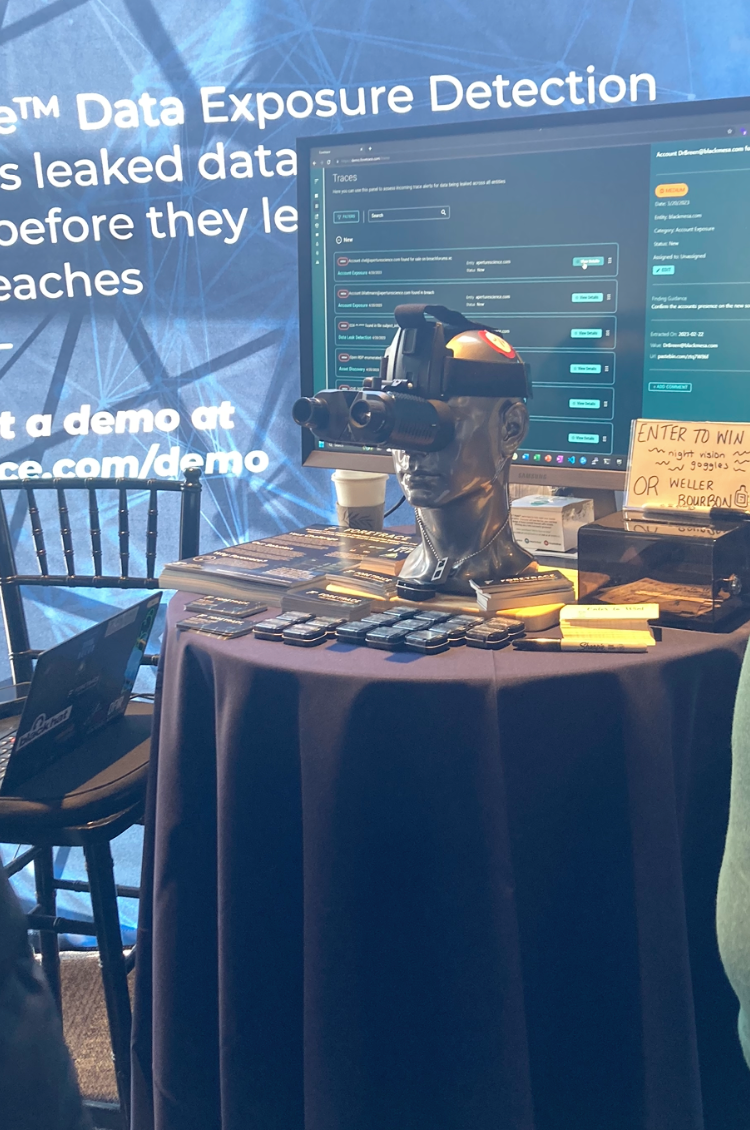 Vendors' giveaway swag.