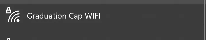 Grad Cap SSID